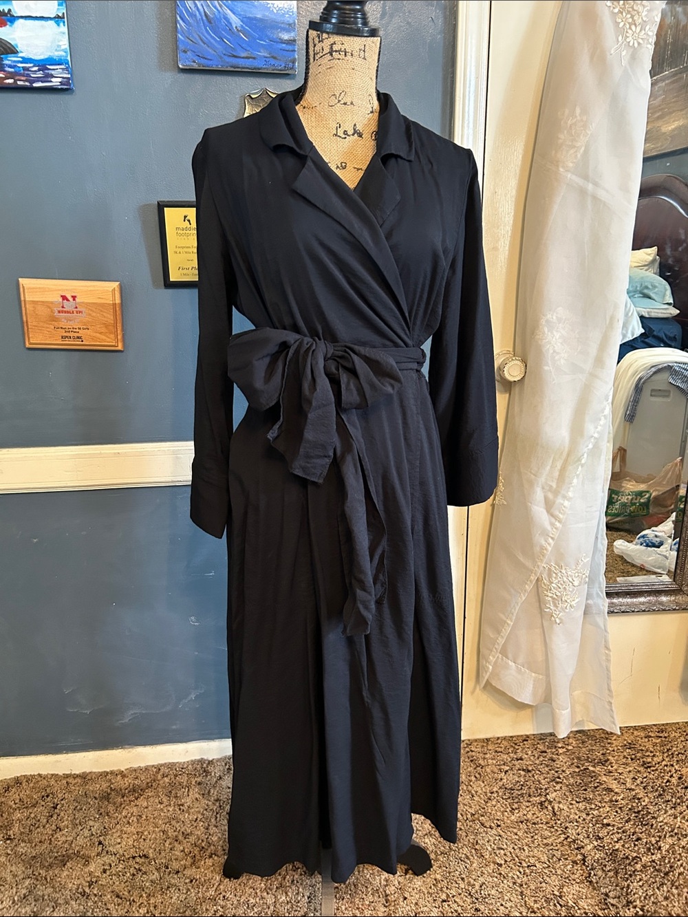 Banana Republic Cotton Wraparound Dress